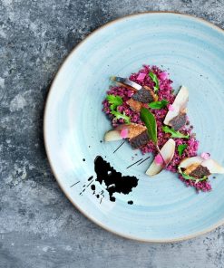 Farfurie intinsa portelan Bonna Aura Aqua 30 cm