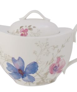 Vas servire ceai Villeroy & Boch Mariefleur Gris Basic 1.20 litri  6 persoane