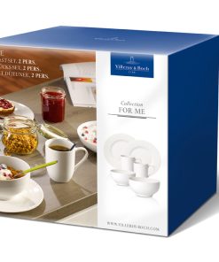 Set mic dejun Villeroy & Boch For Me pentru 2 persoane