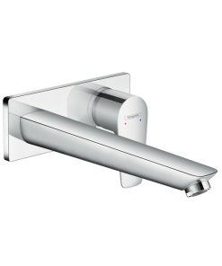Baterie lavoar Hansgrohe Talis E cu pipa 225 mm  montaj incastrat  necesita corp ingropat  crom