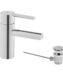 Baterie lavoar monocomanda Gala Balance crom lucios cu ventil