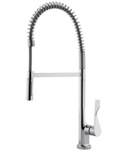 Baterie bucatarie Axor Citterio SemiPro  pipa flexibila