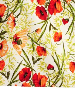Husa perna Sander Prints Alvor 40x40cm  bumbac 100%  1 Red