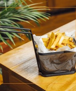 Cos inox cartofi prajiti APS 10 x 8.5 x 9 cm