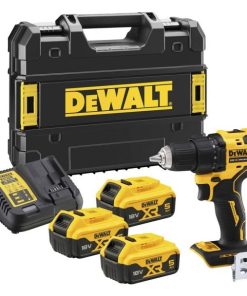 Masina de gaurit cu percutie DeWalt DCD708P3T 3 ACC 18V XR 5 AH