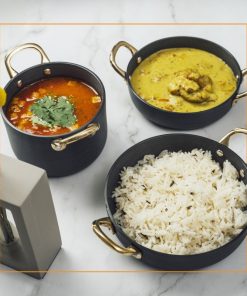 Mini cratita rotunda cu manere APS 13.5 x 5 cm 0.3 l