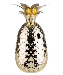 Pahar inox auriu forma ananas 0.5 L APS