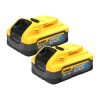 Set 2 Acumulatori DeWalt PowerStack DCBP518H2 18V 5AH LI-ION
