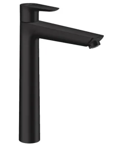 Baterie stativa de lavoar Hansgrohe Talis E 240 Negru Mat cu ventil Negru Mat