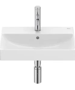 Lavoar suspendat Roca Ona 50x36 cm Fineceramic alb lucios