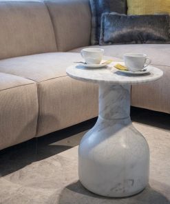 Masa Laterala Moon Marmura Volakas