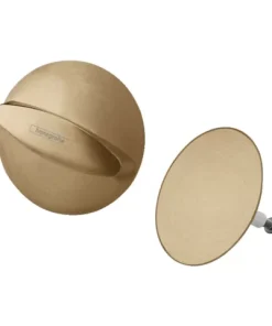 Capac sifon si preaplin Hansgrohe Flexaplus bronz periat
