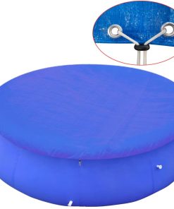 Prelată de piscină pentru piscine rotunde supraterane de 450-457 cm