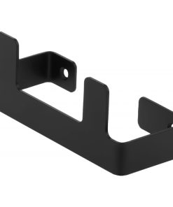Cuier baie dublu culoare negru mat Deante Mokko