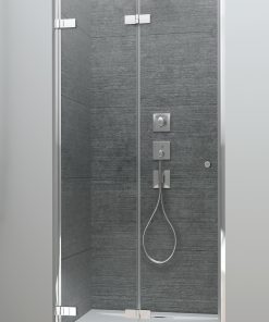 Usa de nisa pliabila Radaway Arta DWB 100x200 cm deschidere stanga profil Chrome+