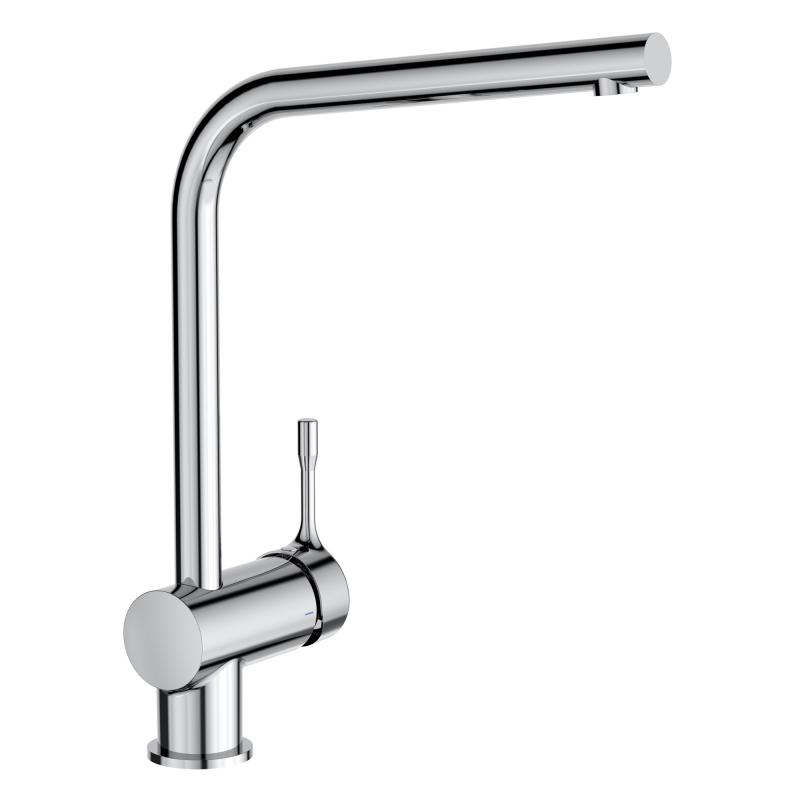 Baterie bucatarie Ideal Standard Ceralook BlueStart, pipa inalta, pivotanta,crom - BC174AA