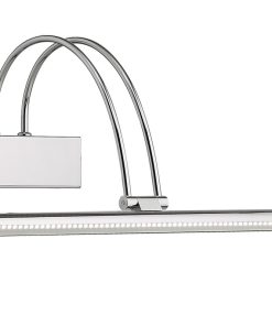 Aplica perete Ideal Lux Bow AP D76 LED 8W 76x18cm IP20 crom