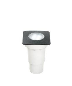 Aplica de exterior Ideal Lux Ceci Square FI1 Small LED 1x4.5W 9x13.5cm negru