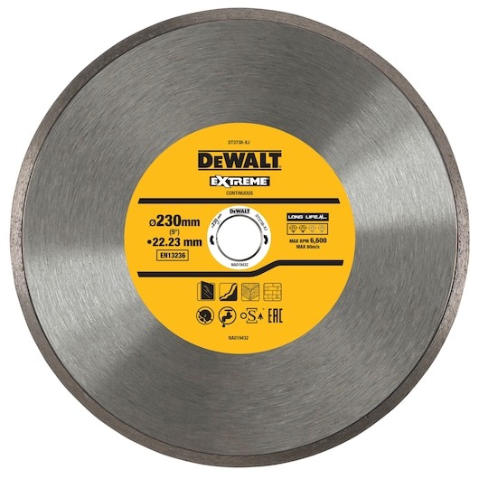 Disc diamantat segmentat DeWalt DT3738 30 x 22.2 mm