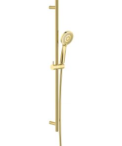 Set de dus cu bara glisanta, culoare auriu lucios 3 functii, Deante Arnika 51K