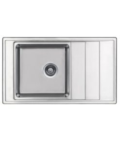 Chiuveta bucatarie inox cu picurator crom Deante, Bolero