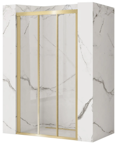 Usa pentru dus Rea Alex 100 cm Auriu Periat