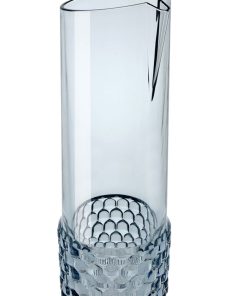 Carafa Kartell Jellies Family design Patricia Urquiola d 12.5cm h30cm albastru transparent