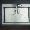 Chiuveta bucatarie Hansgrohe S711-F660 cu 1 cuva 760x500mm inox