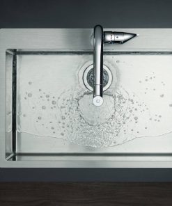 Chiuveta bucatarie Hansgrohe S711-F660 cu 1 cuva 760x500mm inox