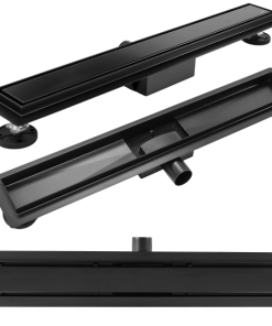 Rigola scurgere dus REA Neo Ultra Pure 70 cm Negru Mat