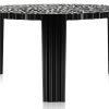 Masuta Kartell T-Table design Patricia Urquiola 50cm h 28cm negru