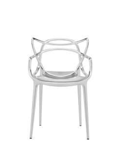 Set 2 scaune Kartell Masters design Philippe Starck & Eugeni Quitllet crom metalizat