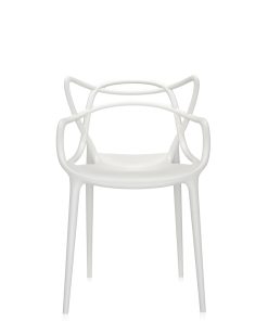 Set 2 scaune Kartell Masters design Philippe Starck & Eugeni Quitllet alb