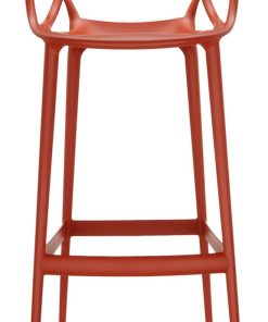 Scaun inalt Kartell Masters Stool design Philippe Starck & Eugeni Quitllet 75cm ruginiu