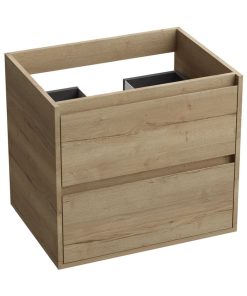 Mobilier suspendat de baie Minnesota 60.5x46x54.2 cm Stejar