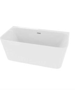 Cada freestanding de perete Mensola 150x75 cm Alb Lucios