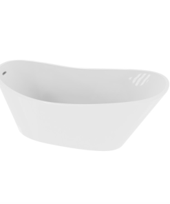 Cada freestanding Bellagio 170x75 cm Alb Lucios