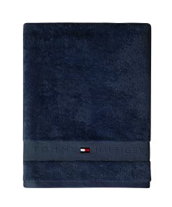 Prosop baie Tommy Hilfiger Plain 2 50x100cm Albastru Navy