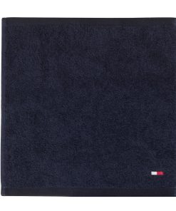 Prosop baie Tommy Hilfiger Plain 2 30x30cm Albastru Navy