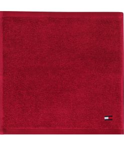 Prosop baie Tommy Hilfiger Plain 2 30x30cm Rosu