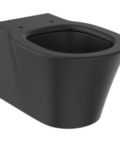 Vas WC suspendat Ideal Standard Connect Air AquaBlade, suspendat, negru mat - E0054V3