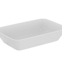 Lavoar tip bol Ideal Standard Connect Air, montare pe blat, alb - E034801
