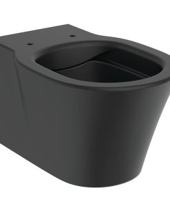 Vas WC suspendat Ideal Standard Connect Air Rimless, negru mat - E2288V3
