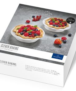Set 2 forme ceramice pentru tarte Villeroy & Boch Clever Baking 13cm