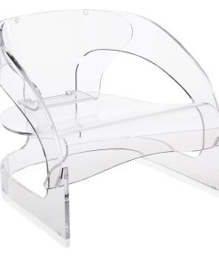 Fotoliu Kartell Joe Colombo design Joe Colombo transparent