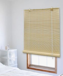 vidaXL Jaluzea tip rulou, natural, 80x220 cm, bambus