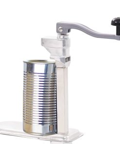 vidaXL Deschizător conserve, argintiu 70 cm aluminiu & oțel inoxidabil