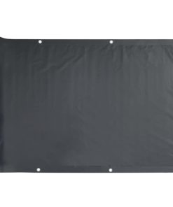 vidaXL Paravan de balcon, antracit, 75 x 500 cm, țesătură oxford