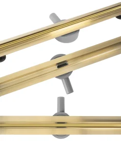 Rigola scurgere dus REA Neox Pro Slim 60 cm Auriu Lucios