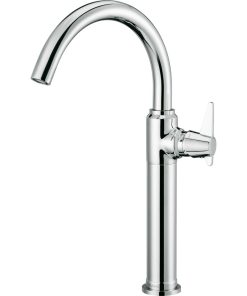 Baterie lavoar baie inalta crom Deante, Temisto